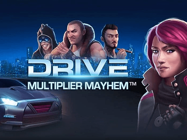 Играйте в увлекательный онлайн-автомат Drive: Multiplier Mayhem